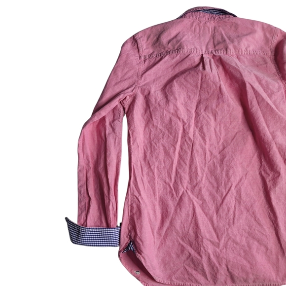 Vineyard Vines Cotton Long Sleeve Blouse Size 4 - Picture 5 of 5